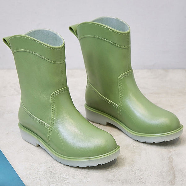 botas verdes de agua boots botas para lluvia 