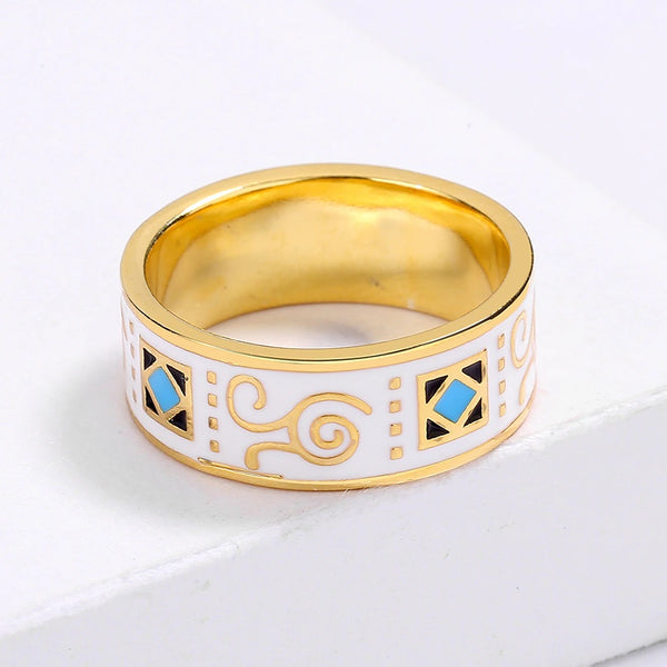 anillo plata de ley bañado en oro ring regalo detalle accesorios gift anillo blanco