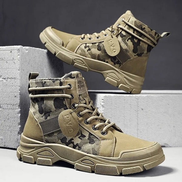 bota militar hombre calzado botas boots military print cordones moda calzado