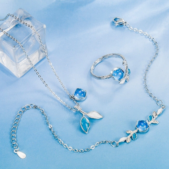 conjunto plata de primera ley regalo zirconia jewelry gift sterling silver set trend