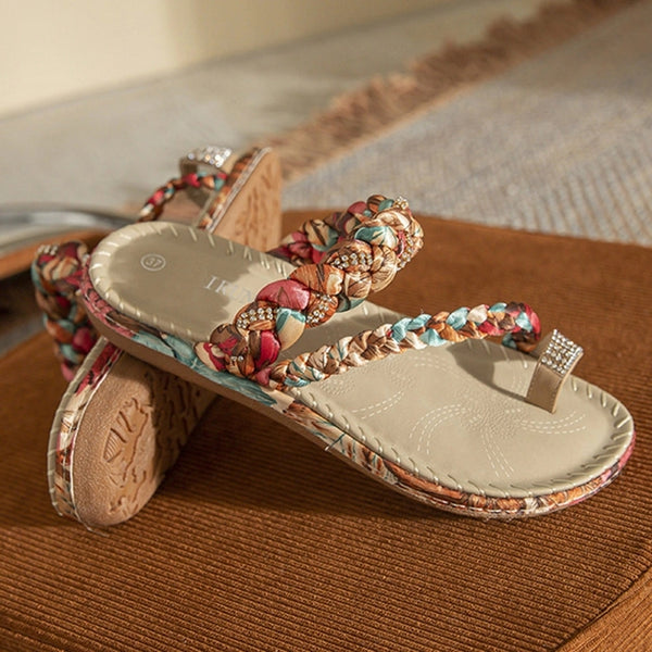 sandalia boho trenzada sandals summer calzado de verano hippie bohem shoes mujer