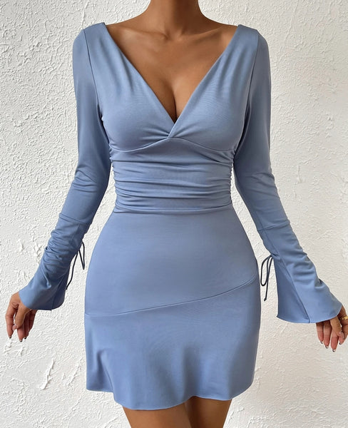 vestido elastico elegante ropa mujer look dress tienda fashion 