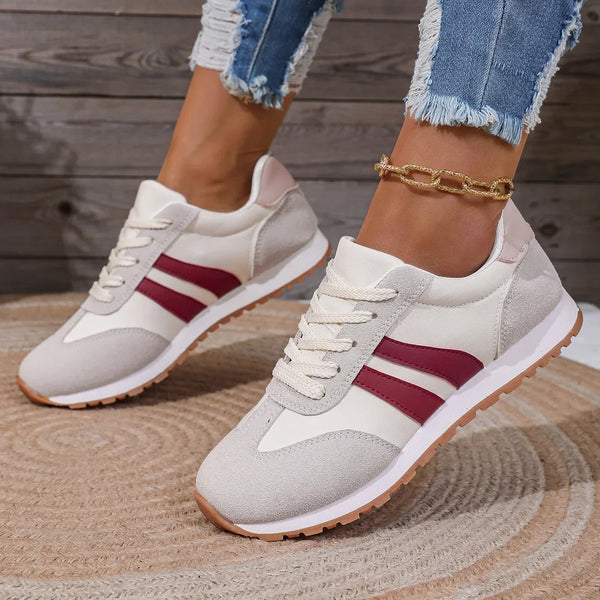 zapatillas deportivas lineas cordones mujer calzado moda tienda ropa