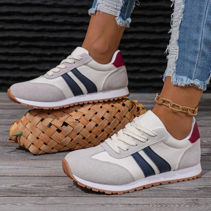 zapatillas deportivas lineas cordones mujer calzado moda tienda ropa