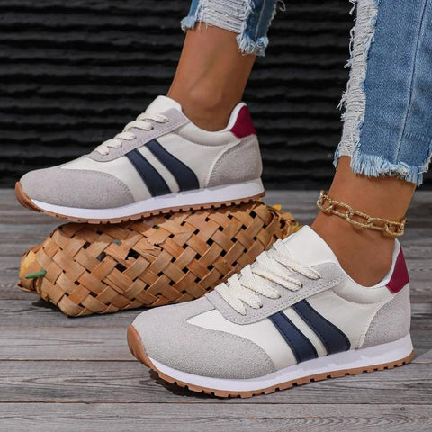 zapatillas deportivas lineas cordones mujer calzado moda tienda ropa