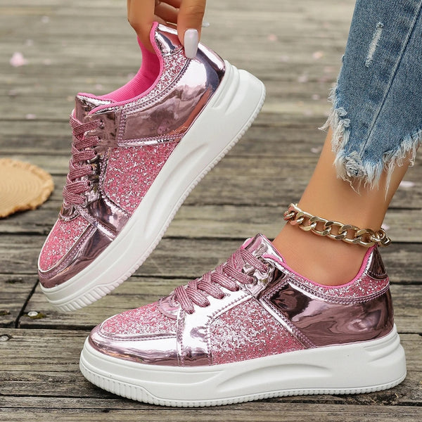 zapatillas brillantes deportivas brilli calzado mujer tienda moda 