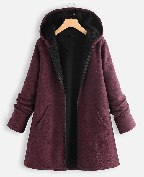 abrigo largo talla grande coat chaqueta chaqueton moda mujer fashion
