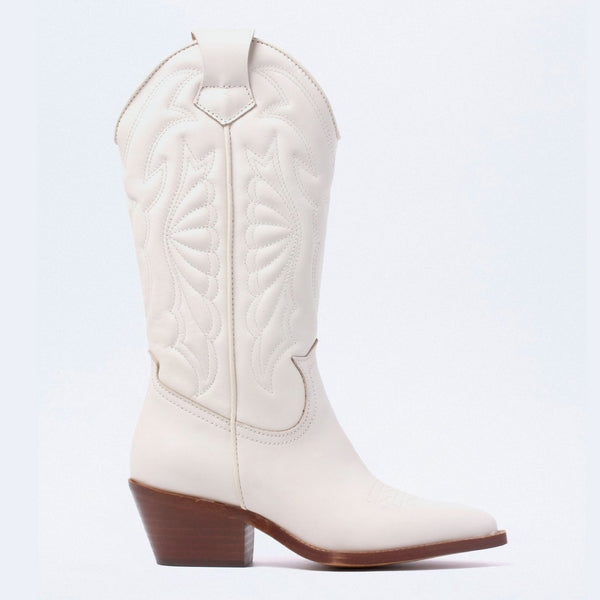 botas cowboy  botas blancas botas piel botas vaqueras boots 