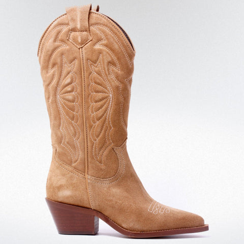 botas cowboy  botas marrones botas piel botas vaqueras boots