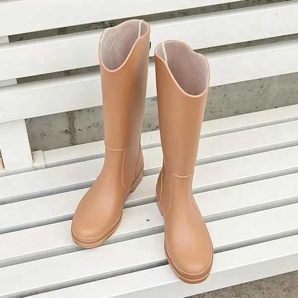 botas de agua silicona botas lluvia bota impermeable boots