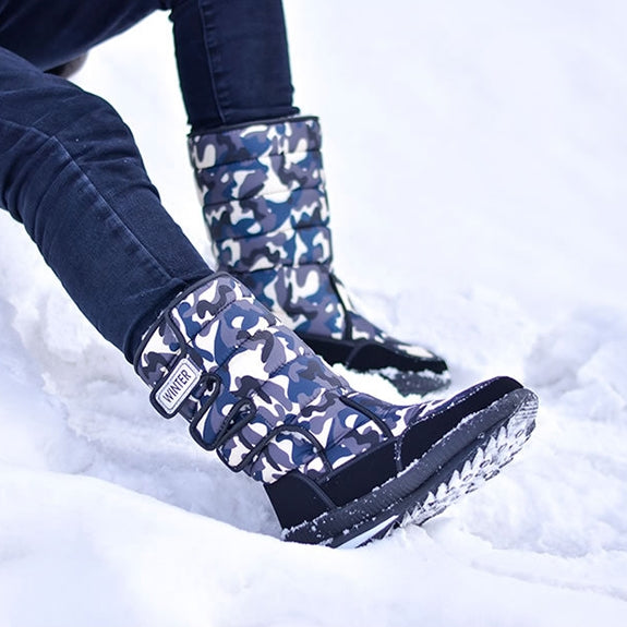 botas de nieve hombre