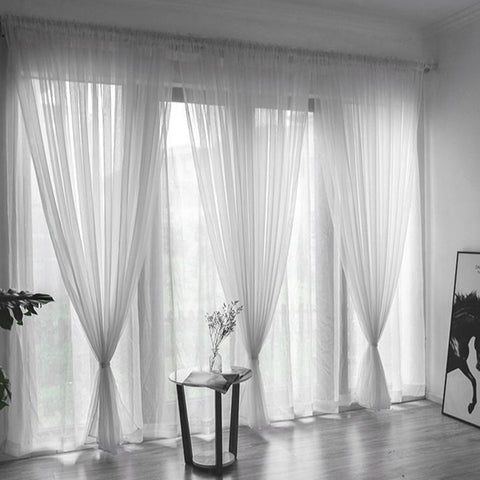 cortinas blancas