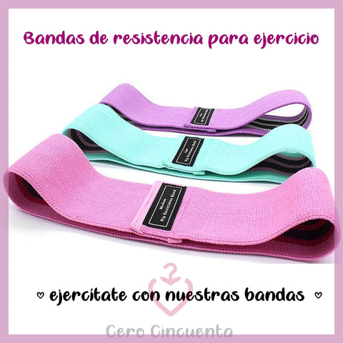 bandas elasticas para ejercicio, ejercicio en casa comodo