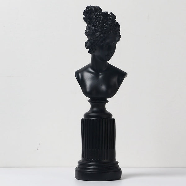 estatua busto clasico mujer