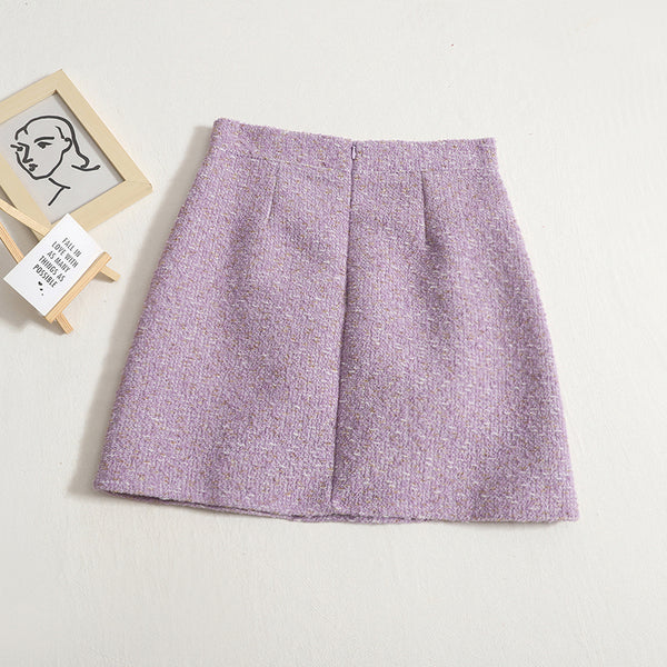 falda corta de punto elegante skirt moda tienda ropa faldas