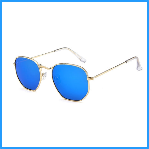 gafas de aviador azul gafas degradadas 