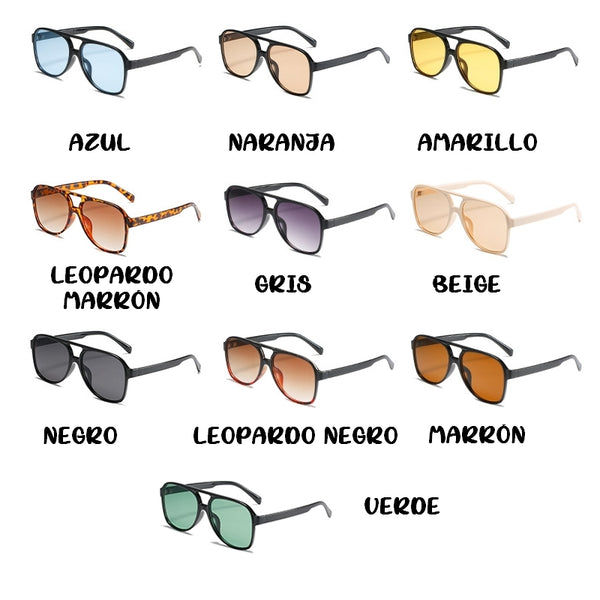 gafas de sol de mujer redondas