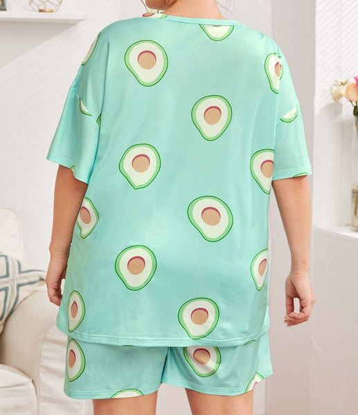 pijama aguacate talla grande 