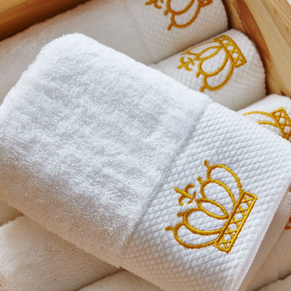 toallas con corona toallas de lujo toalla algodon soft towels