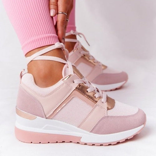 zapatillas deportivas rosa