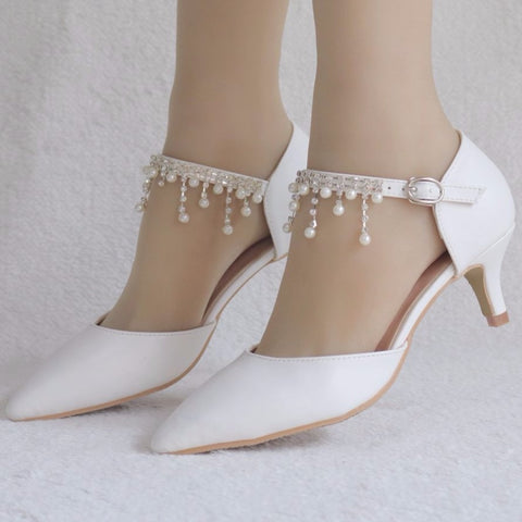 zapato de boda zapato de novia zapato blanco tacon bajo