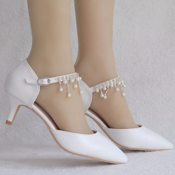 zapato de boda zapato de novia zapato blanco tacon bajo