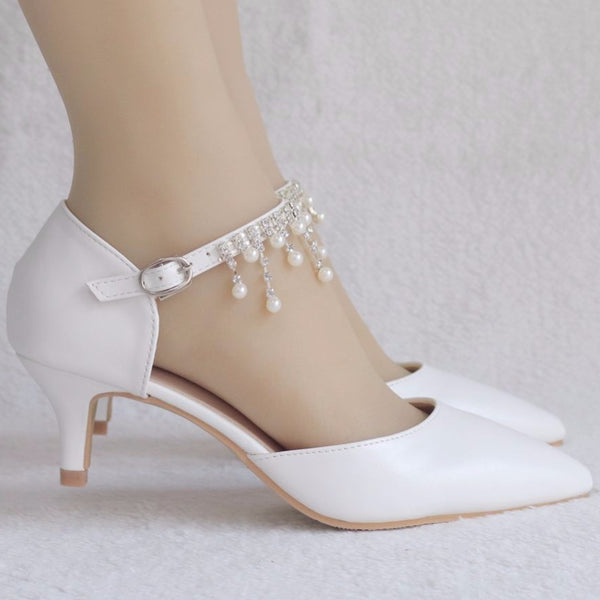 zapato de boda zapato de novia zapato blanco tacon bajo